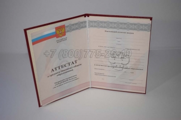 Аттестат За 11 Класс 2012г Серебро в Новосибирске